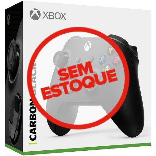 Controle sem fio - Xbox Series e One - Preto